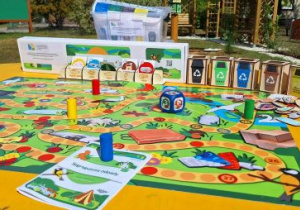 Gra dydaktyczna o tematyce ekologicznej.